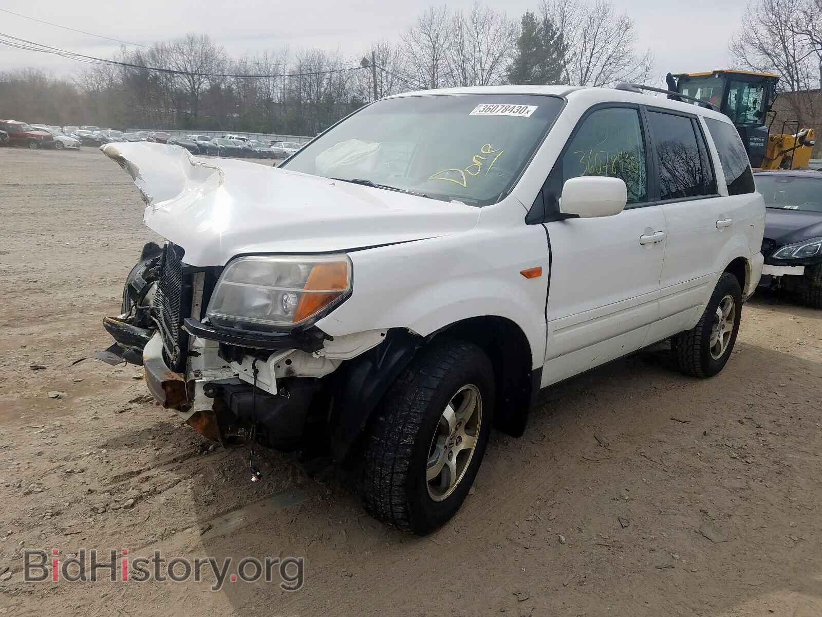 2007 HONDA PILOT - VIN: 5FNYF18577B030633 - Фото 2