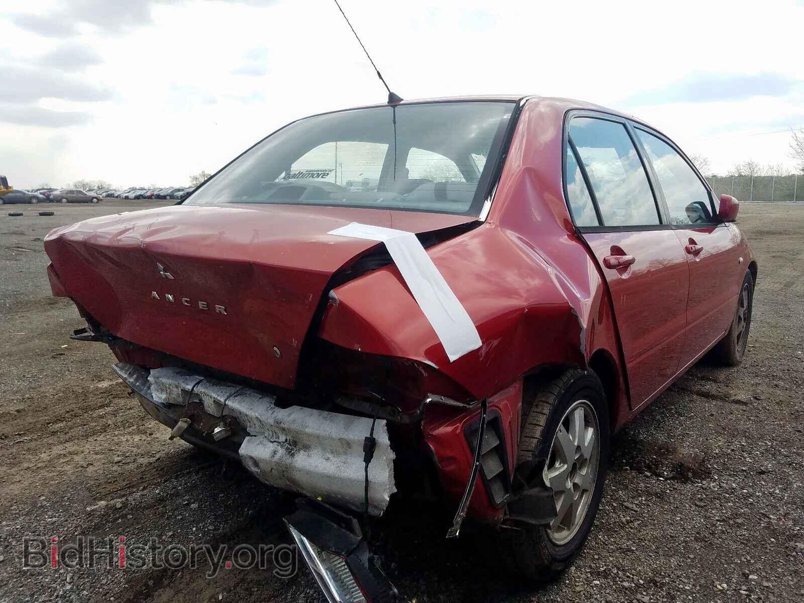 2002 MITSUBISHI LANCER - VIN: JA3AJ36E02U030258 - Фото 4