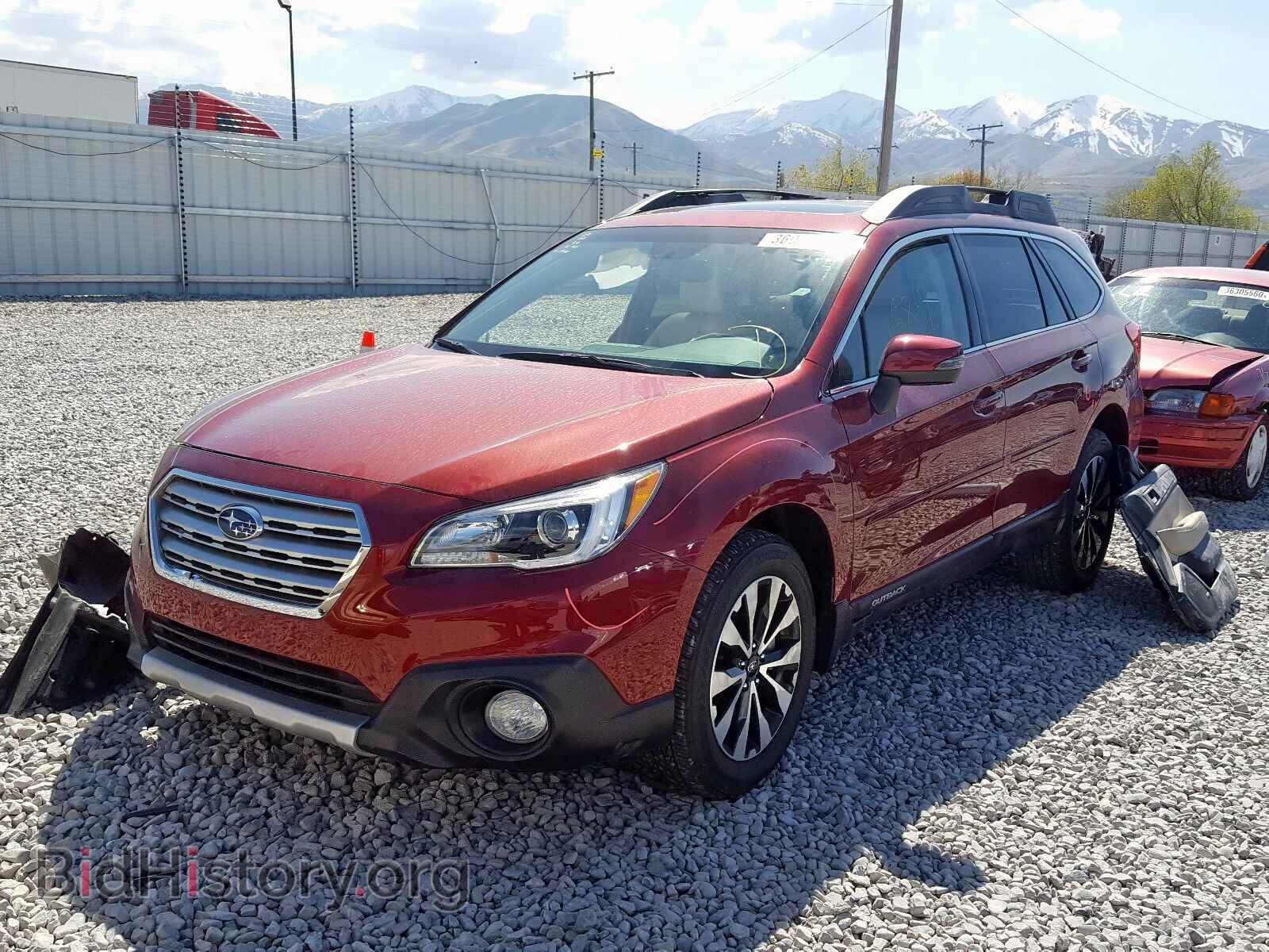 2016 SUBARU OUTBACK - VIN: 4S4BSBNC7G3285978 - Фото 2