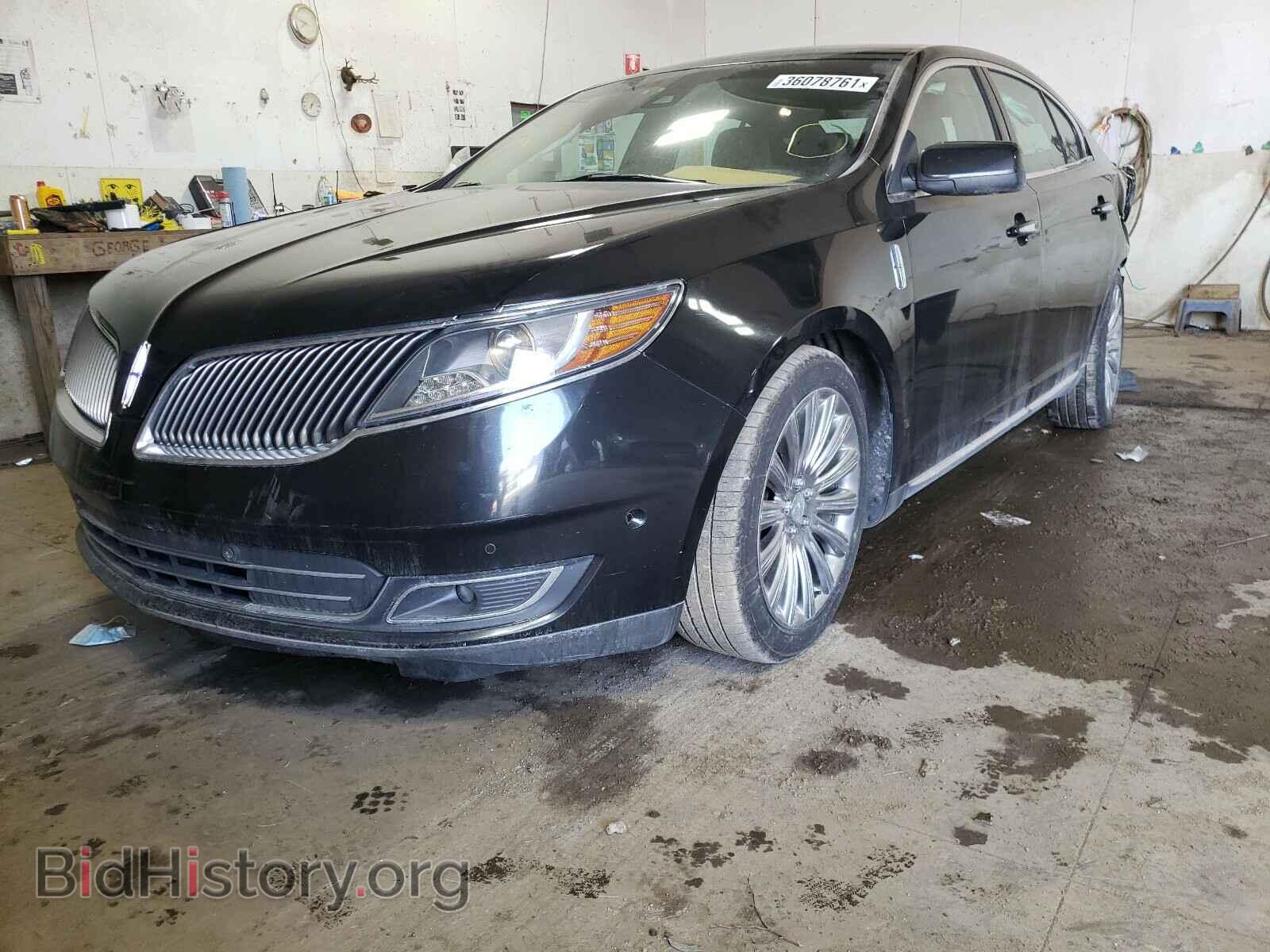 2013 LINCOLN MKS - VIN: 1LNHL9EK6DG604203 - Фото 2