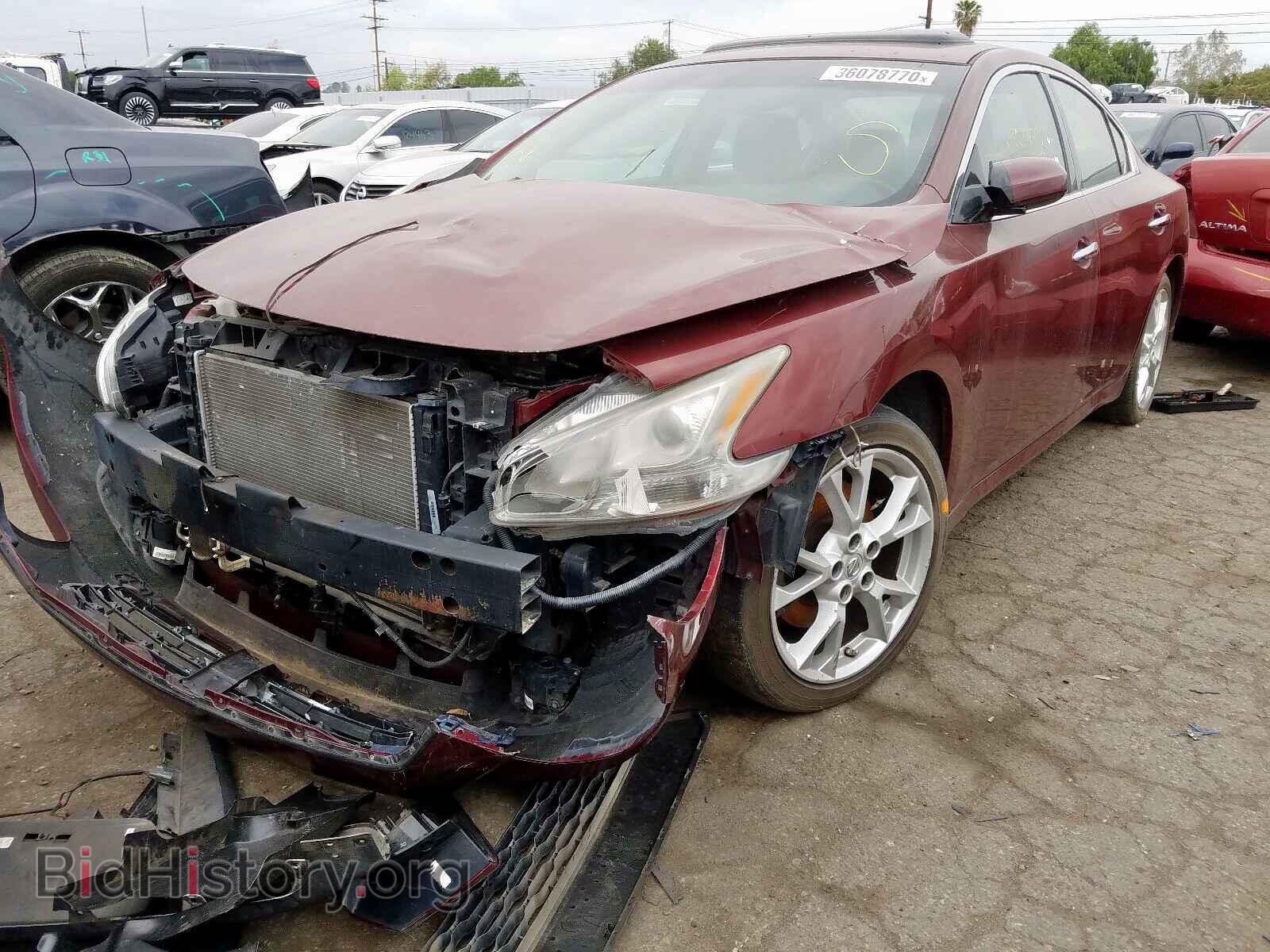 2012 NISSAN MAXIMA - VIN: 1N4AA5AP1CC841747 - Фото 2