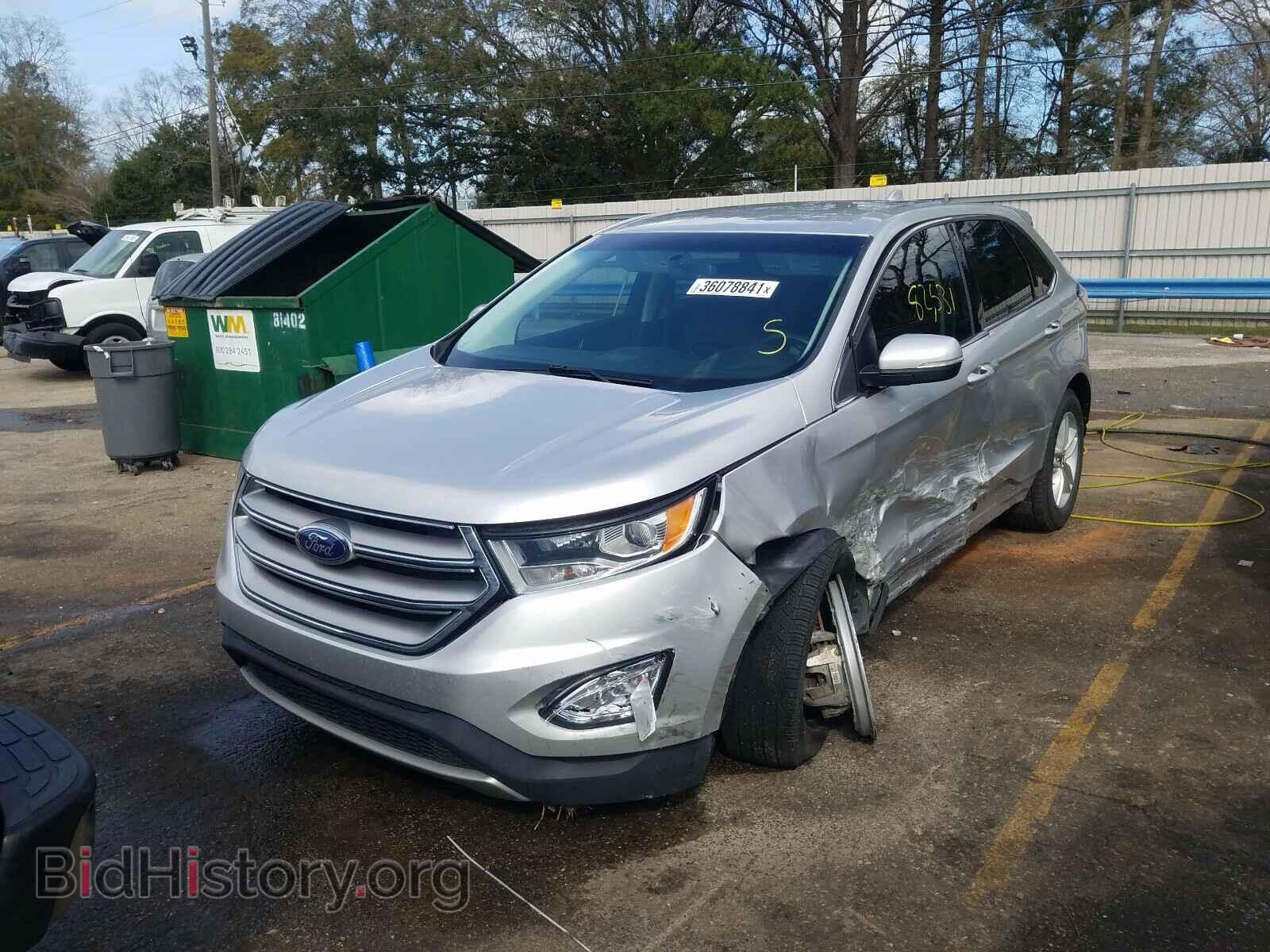 2015 FORD EDGE - VIN: 2FMTK3J84FBB25194 - Фото 2