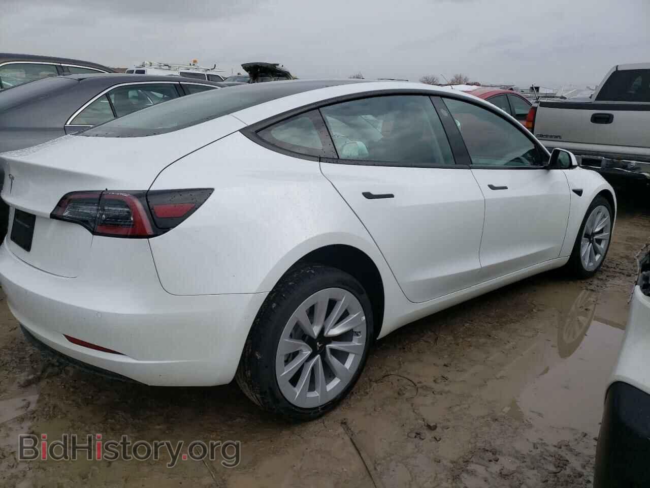 2022 TESLA MODEL 3 - VIN: 5YJ3E1EAXNF371388 - Photo 3