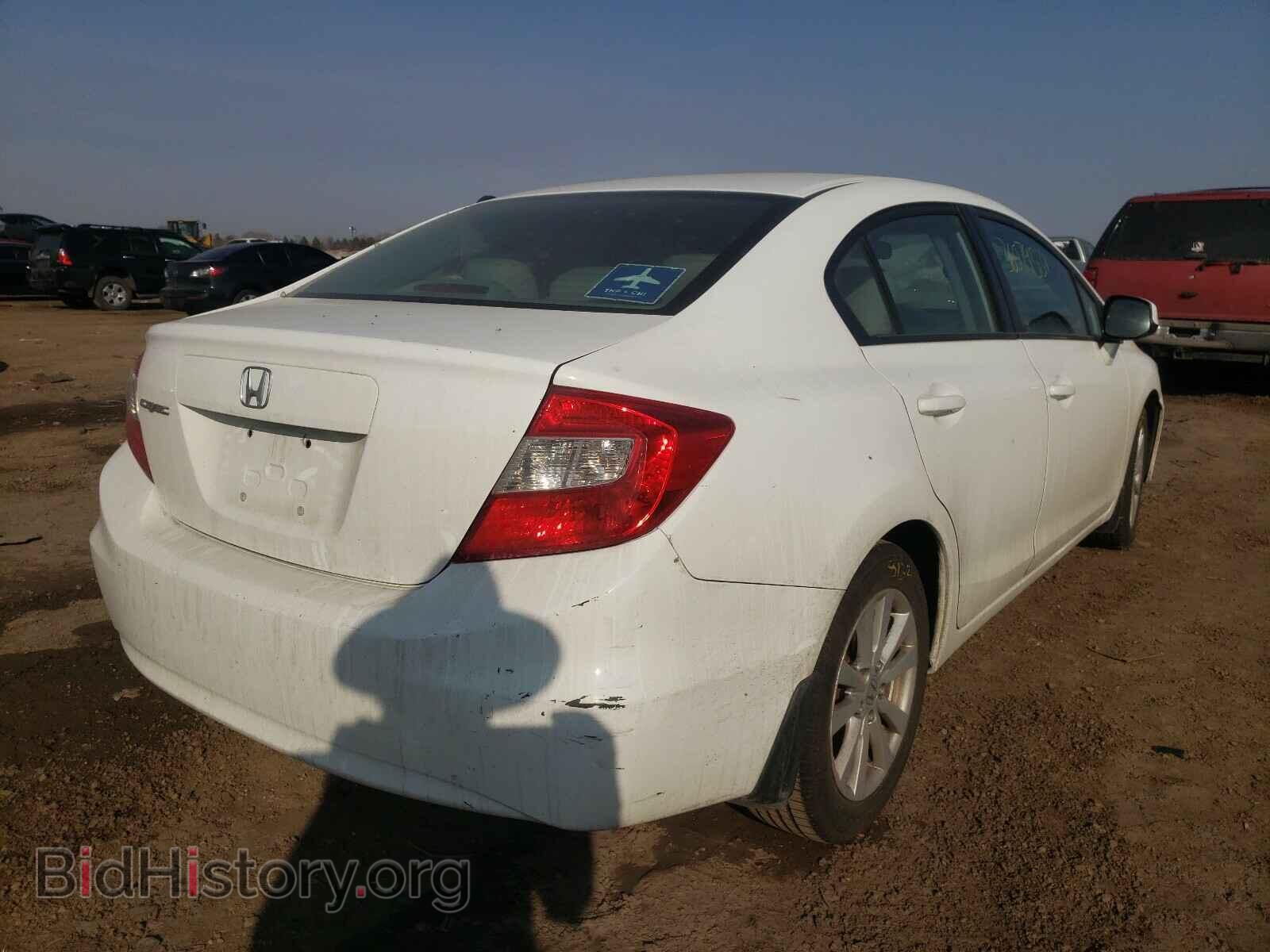 2012 HONDA CIVIC - VIN: 2HGFB2F94CH522444 - Фото 4