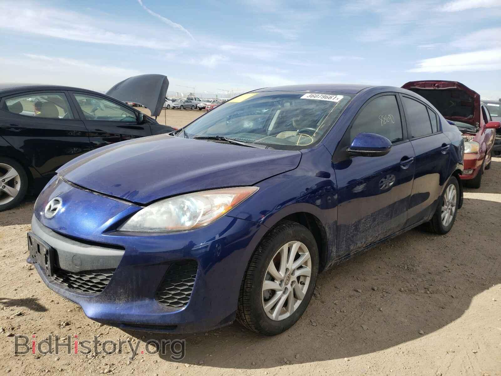 2012 MAZDA 3 - VIN: JM1BL1V82C1549590 - Фото 2