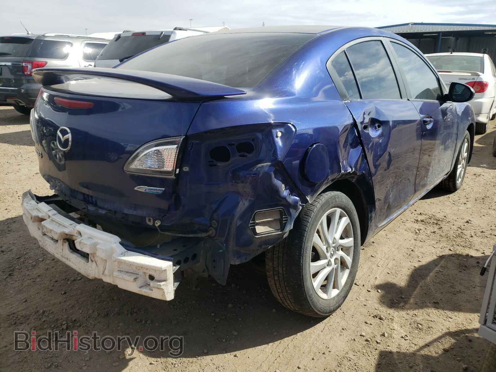 2012 MAZDA 3 - VIN: JM1BL1V82C1549590 - Фото 4