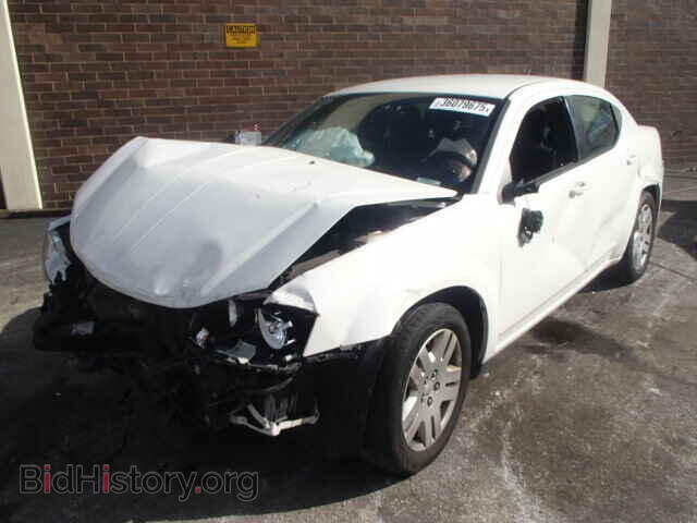 2011 DODGE AVENGER - VIN: 1B3BD4FB2BN508149 - Фото 2