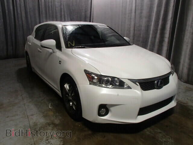Фотография JTHKD5BH4C2062537 - LEXUS CT 200 2012
