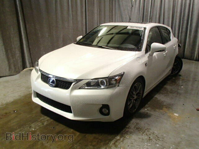 2012 LEXUS CT 200 - VIN: JTHKD5BH4C2062537 - Фото 2