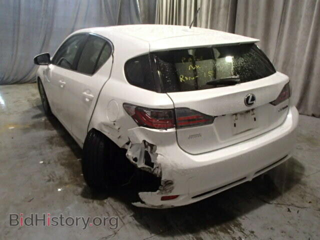 2012 LEXUS CT 200 - VIN: JTHKD5BH4C2062537 - Фото 3