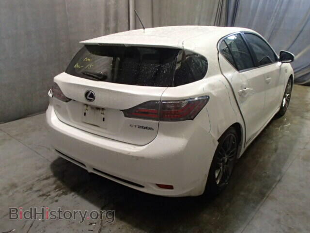 2012 LEXUS CT 200 - VIN: JTHKD5BH4C2062537 - Фото 4