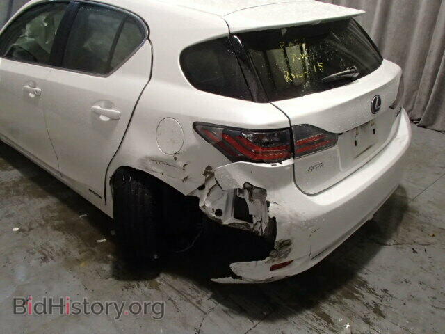 2012 LEXUS CT 200 - VIN: JTHKD5BH4C2062537 - Фото 10