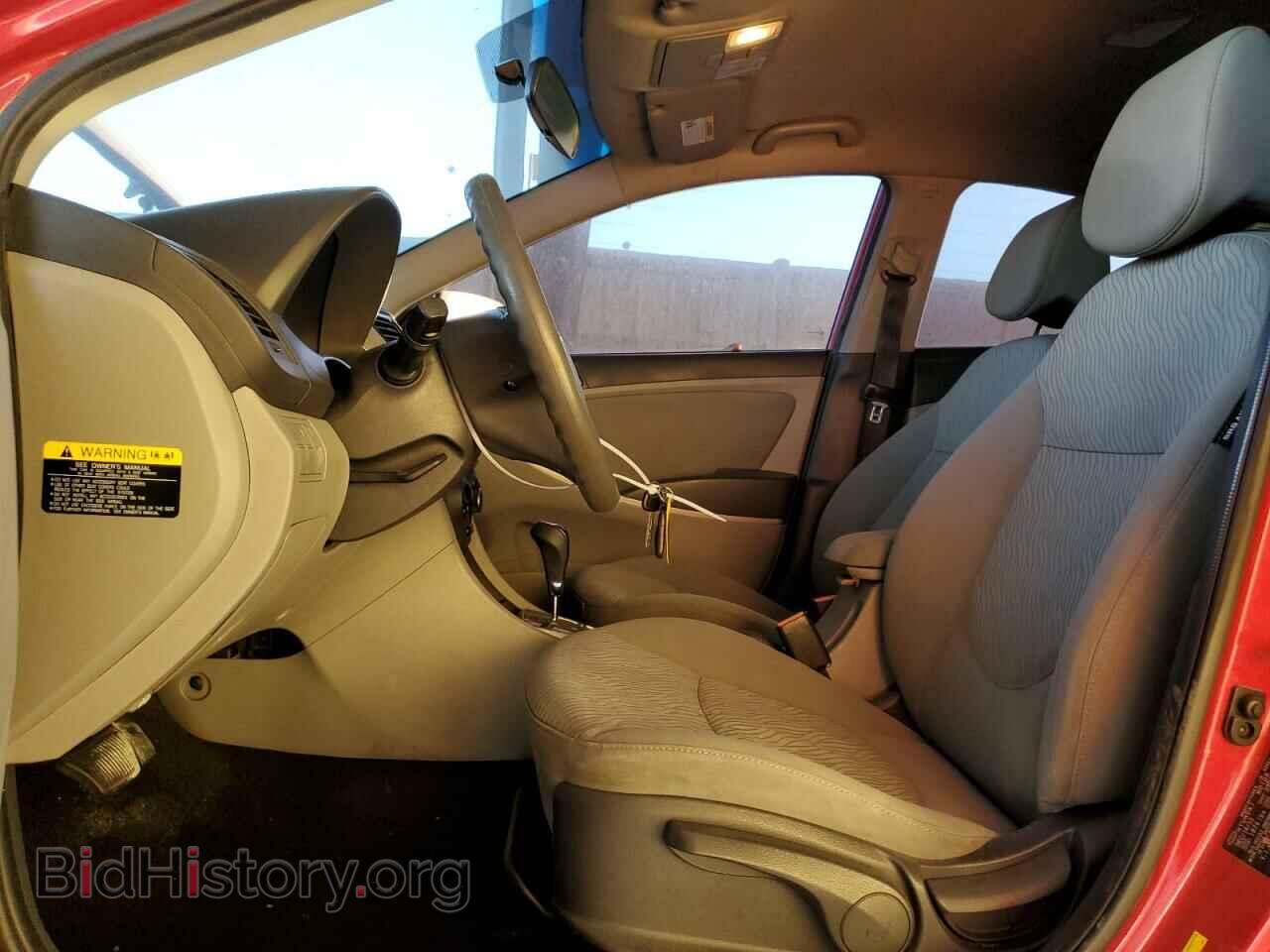 2014 HYUNDAI ACCENT - VIN: KMHCU4AE2EU628351 - Фото 7