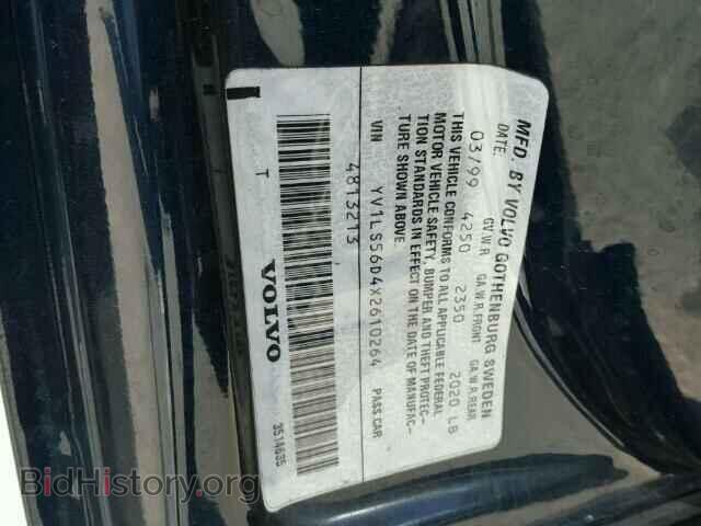 1999 VOLVO S70 - VIN: YV1LS56D4X2610264 - Фото 9