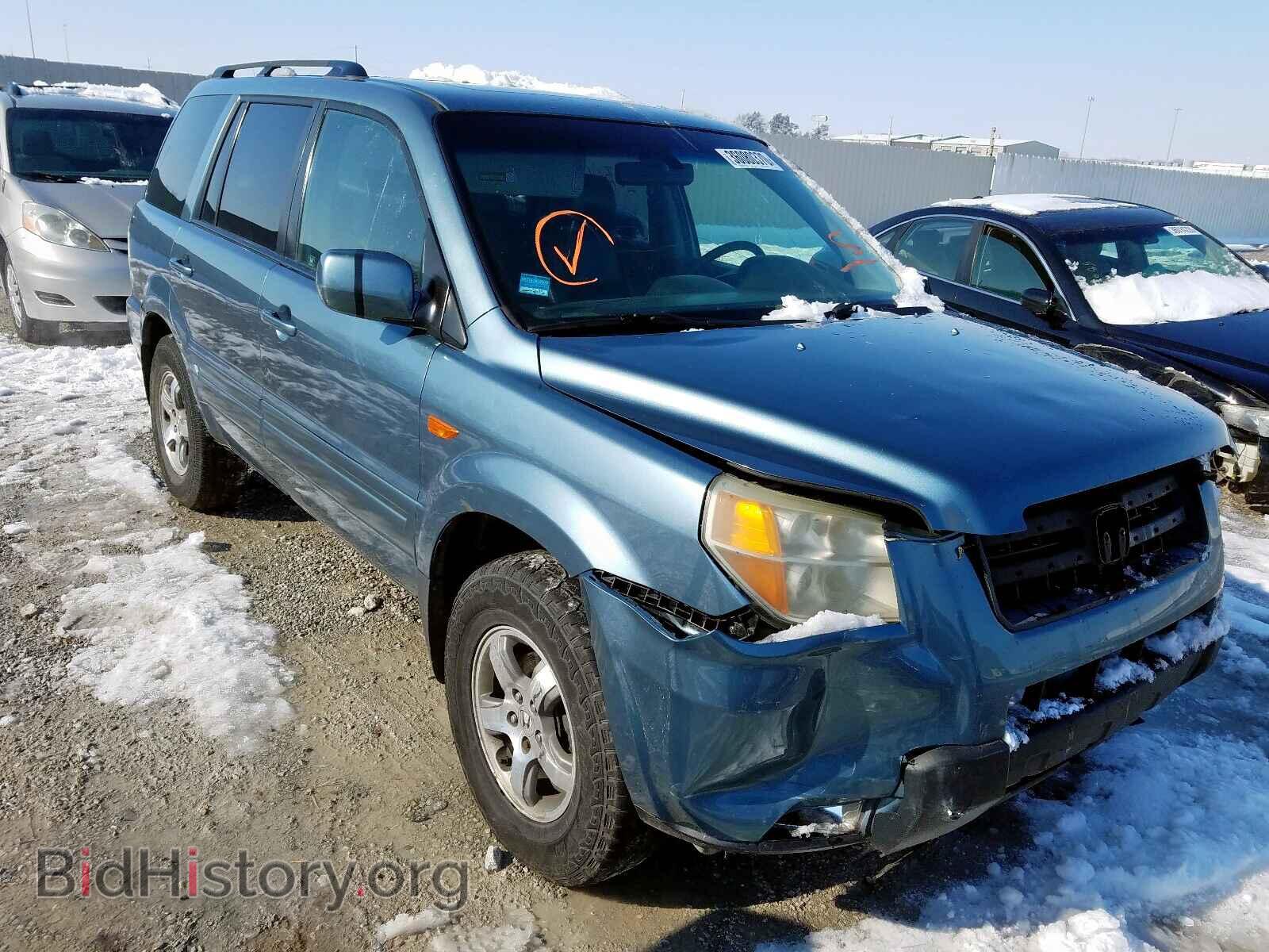 Фотография 2HKYF18596H545780 - HONDA PILOT EX 2006