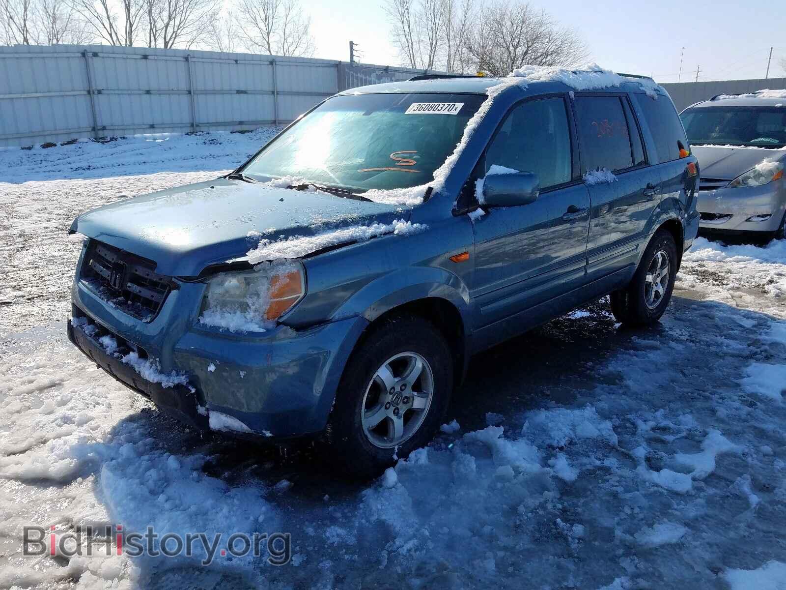 2006 HONDA PILOT EX - VIN: 2HKYF18596H545780 - Фото 2