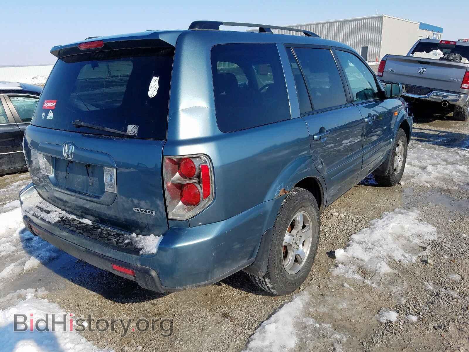 2006 HONDA PILOT EX - VIN: 2HKYF18596H545780 - Фото 4