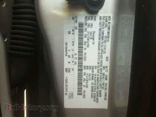 2013 FORD FOCUS - VIN: 1FADP3F23DL355035 - Фото 10