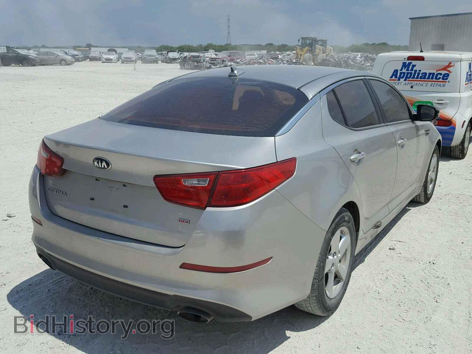 2014 KIA OPTIMA - VIN: KNAGM4A77E5463959 - Фото 4