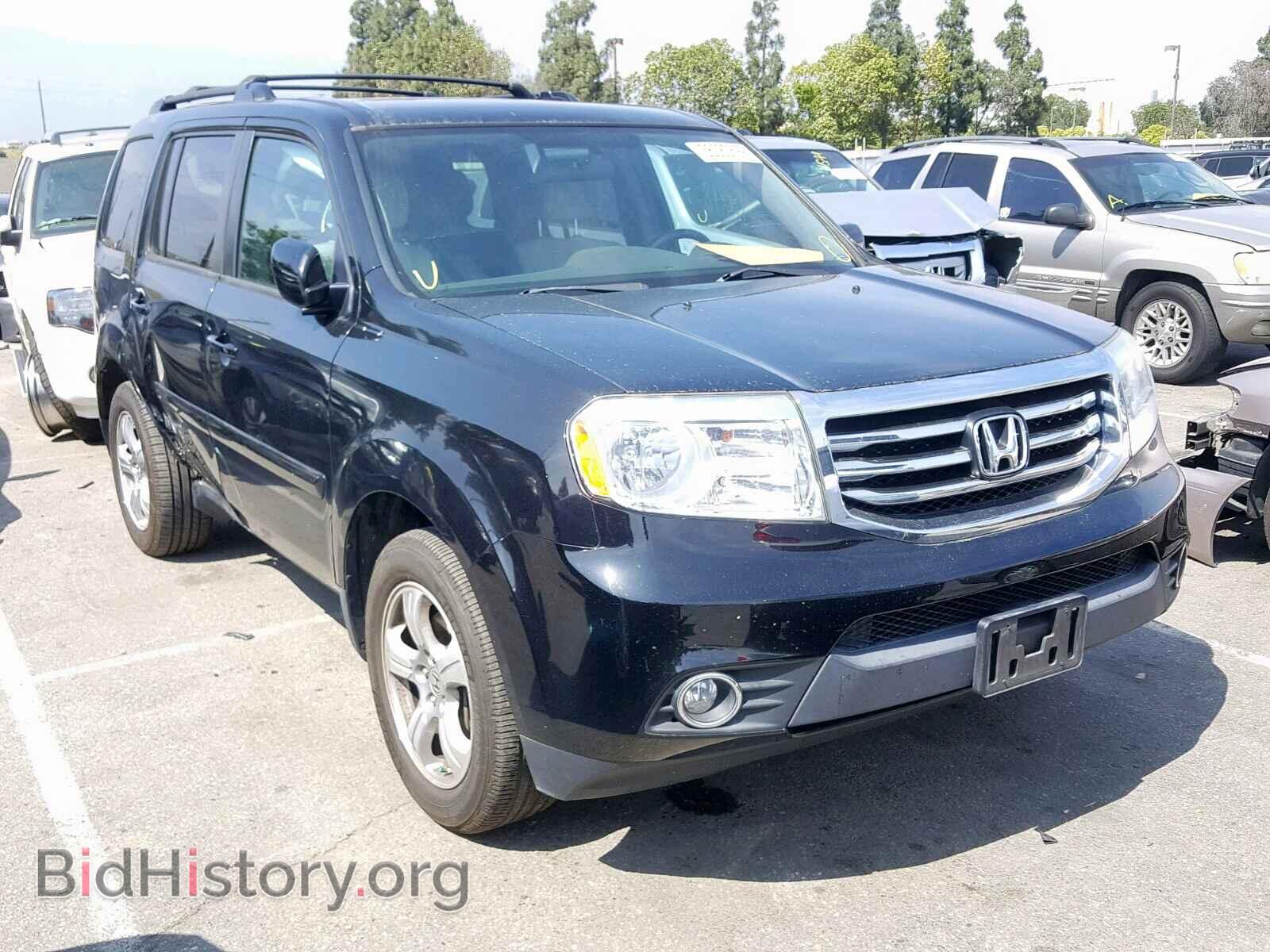 Photo 5FNYF3H48EB007913 - HONDA PILOT EX 2014