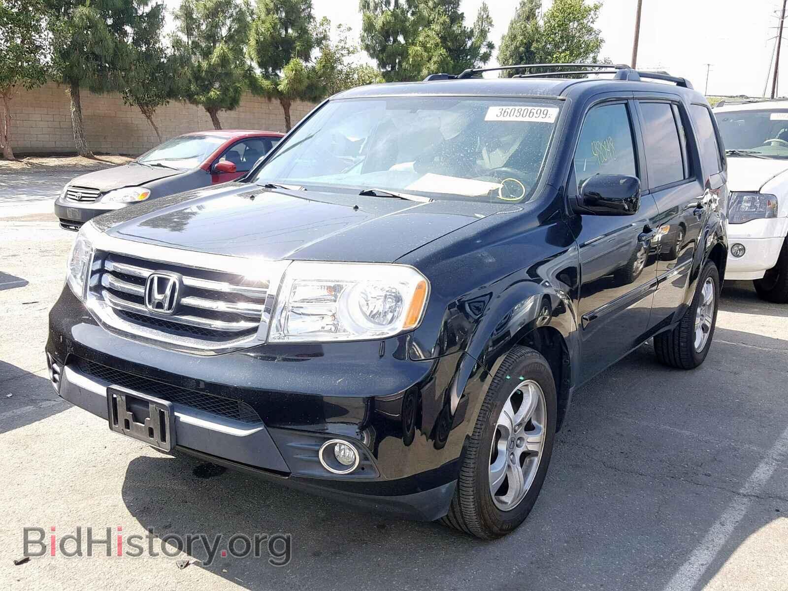 2014 HONDA PILOT EX - VIN: 5FNYF3H48EB007913 - Фото 2