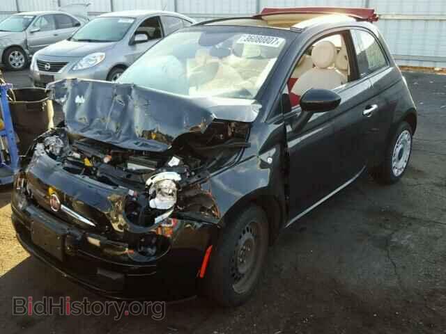 2013 FIAT 500 - VIN: 3C3CFFDR7DT678054 - Фото 2