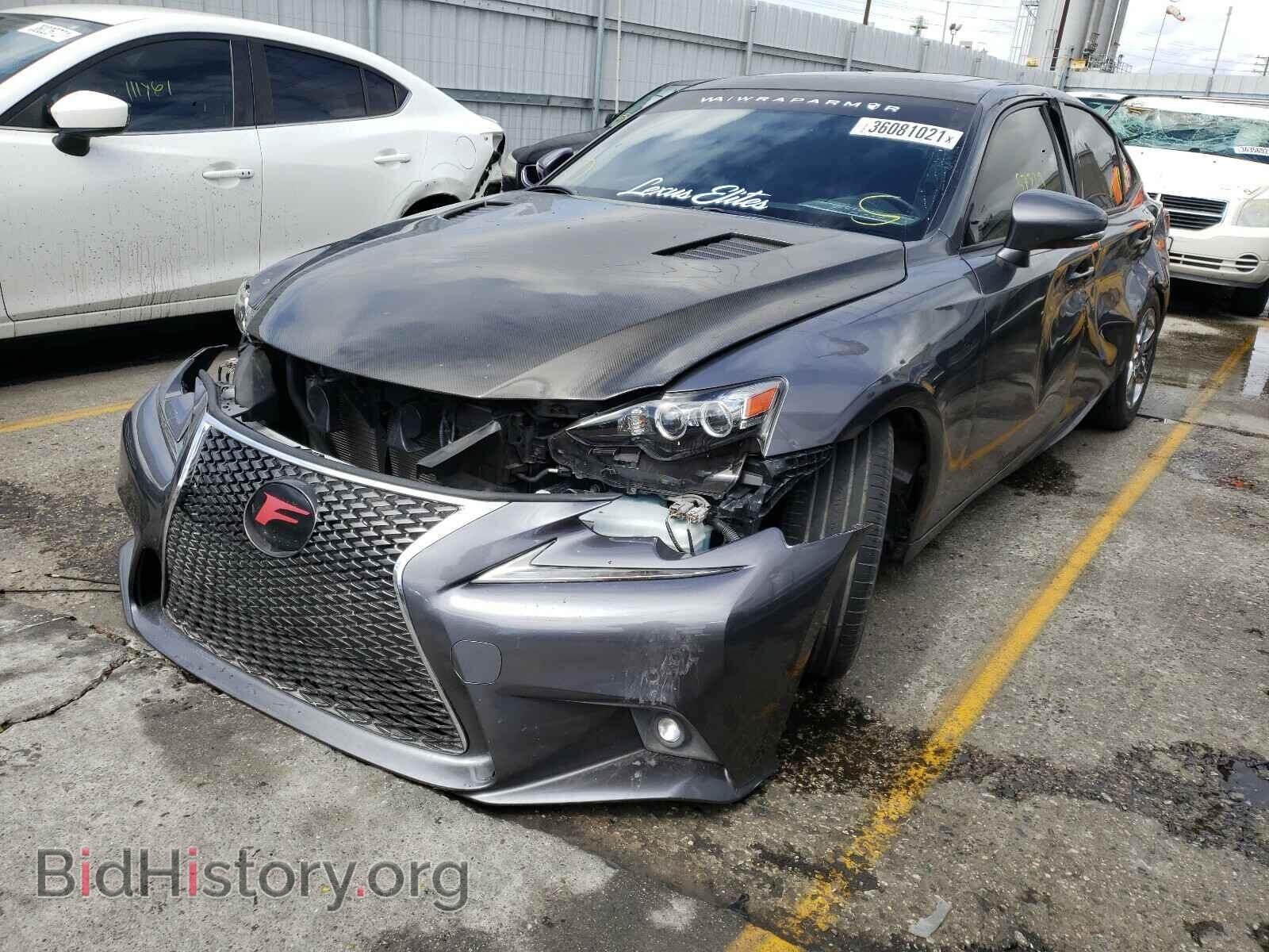 2016 LEXUS IS - VIN: JTHBA1D24G5006547 - Фото 2