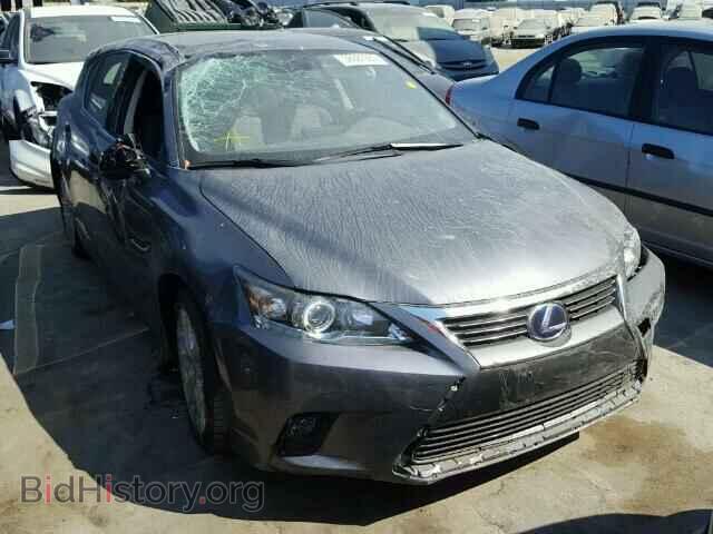 Фотография JTHKD5BH4E2183300 - LEXUS CT 200 2014