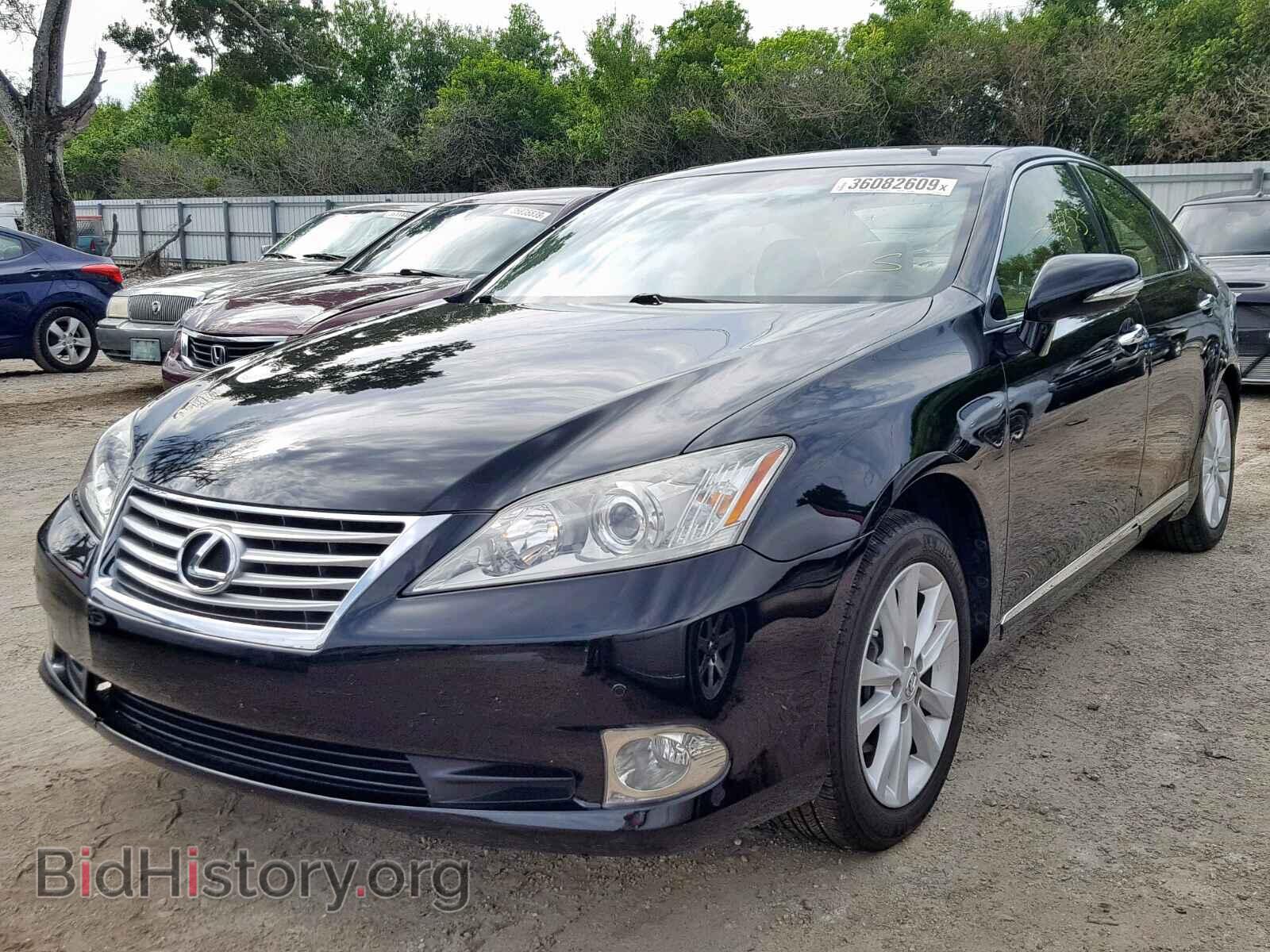 2012 LEXUS ES350 - VIN: JTHBK1EG8C2497062 - Фото 2
