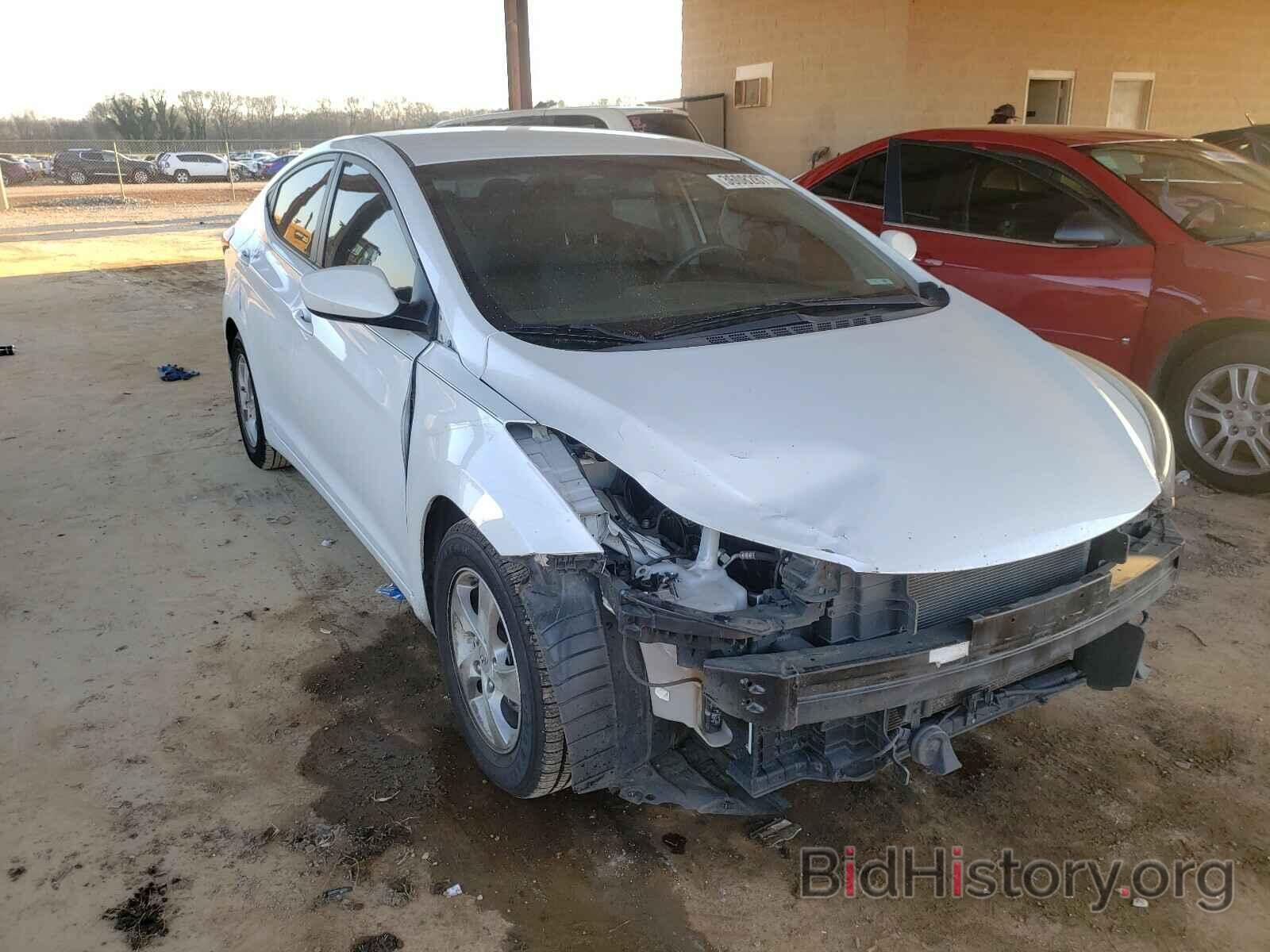 Photo 5NPDH4AE5FH637070 - HYUNDAI ELANTRA 2015