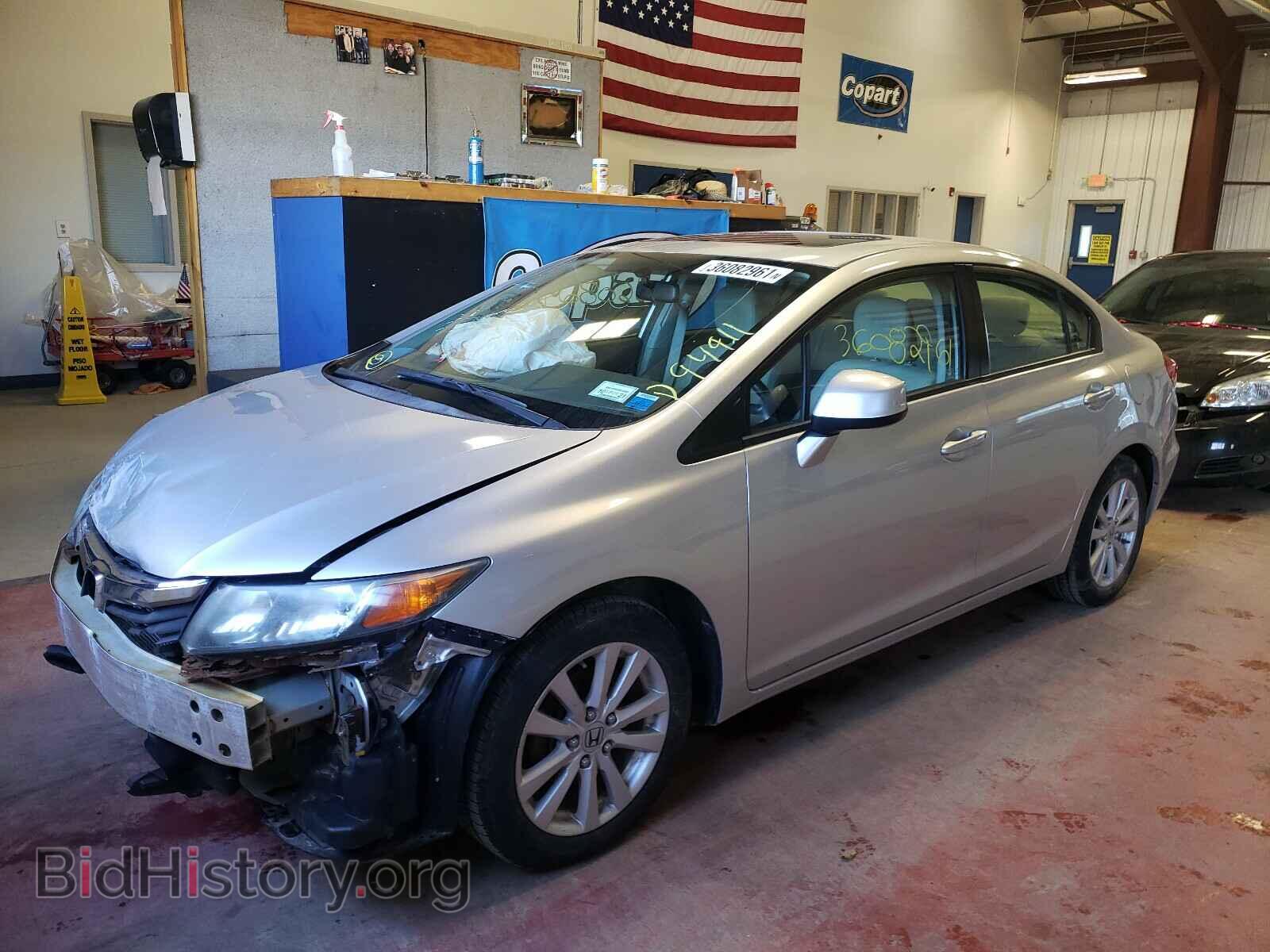 2012 HONDA CIVIC - VIN: 2HGFB2F80CH310986 - Фото 2