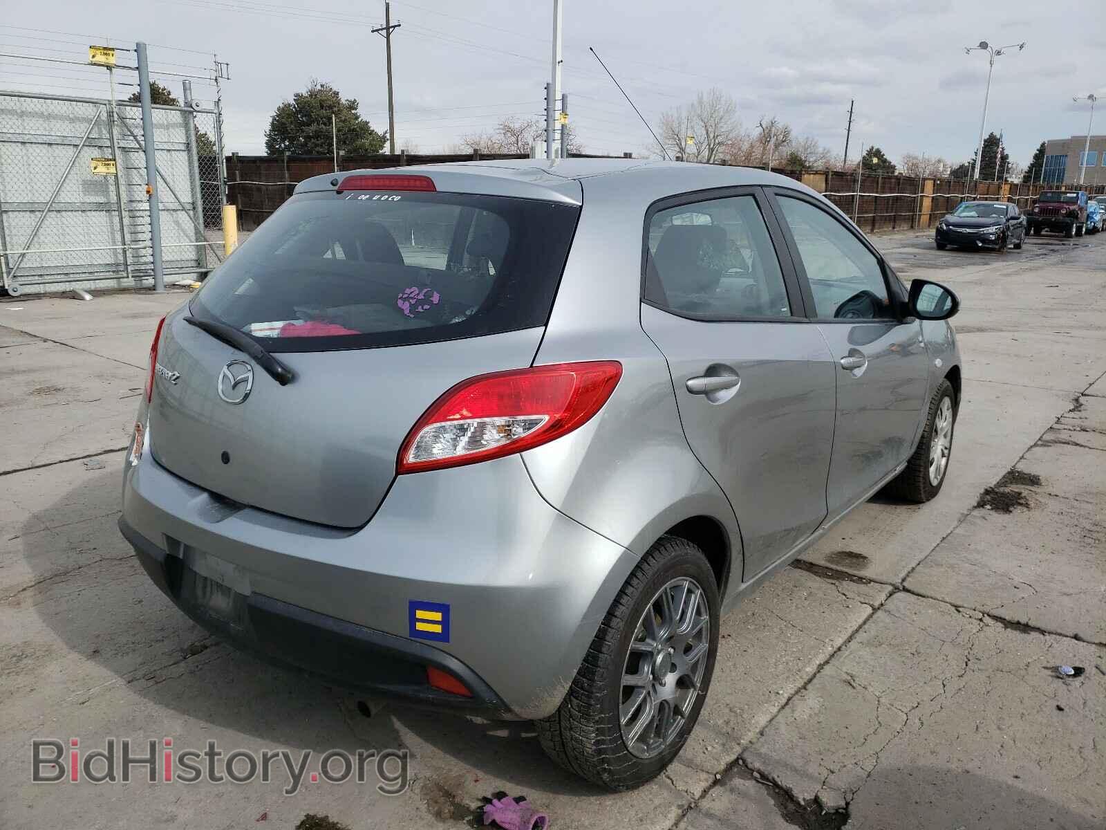 2014 MAZDA 2 - VIN: JM1DE1KZXE0176307 - Фото 4