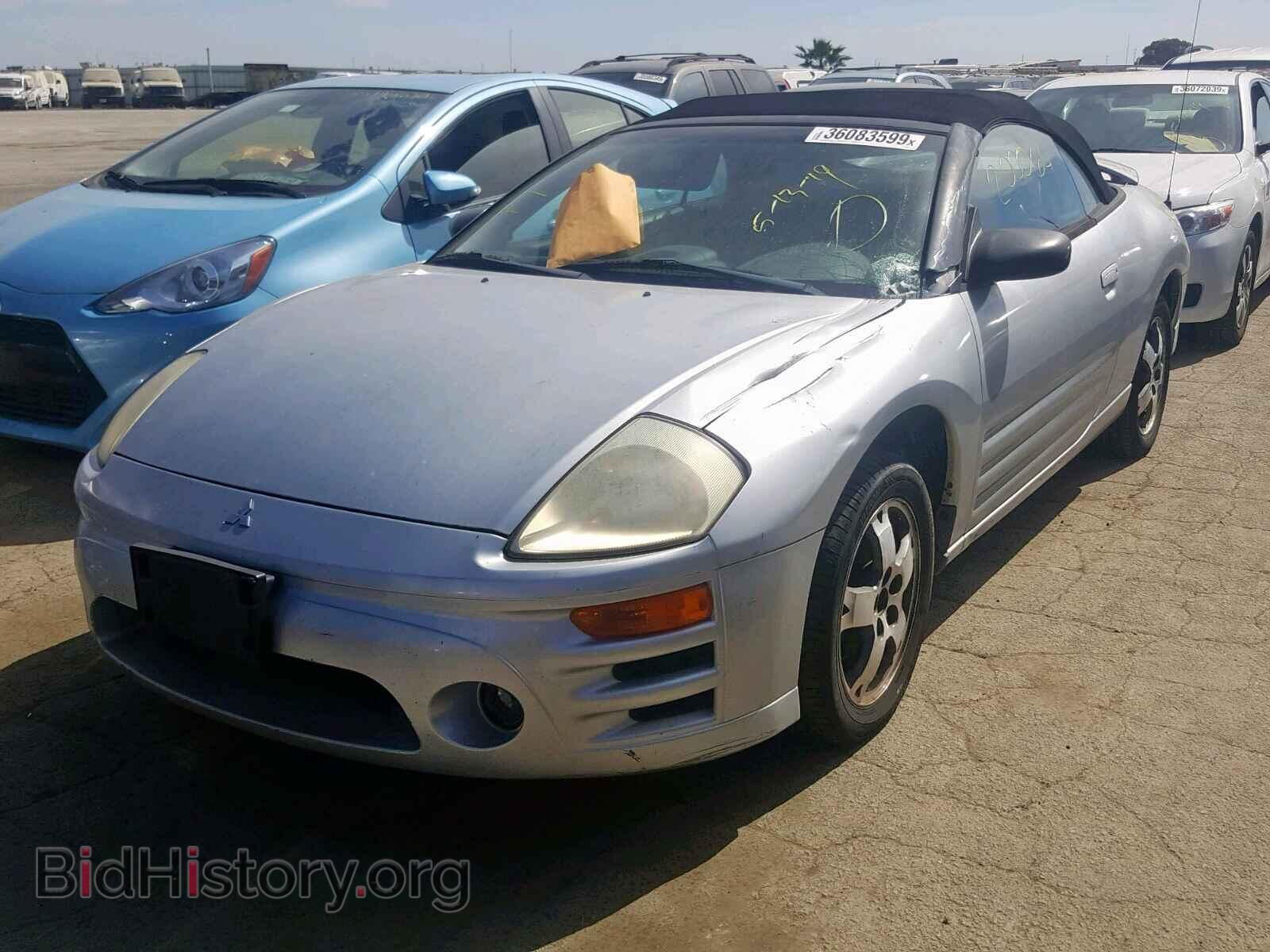 2004 MITSUBISHI ECLIPSE - VIN: 4A3AE45G84E127541 - Photo 2