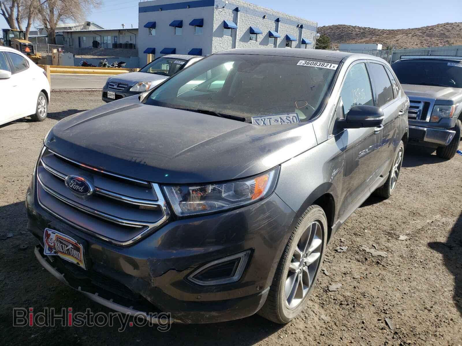 2016 FORD EDGE - VIN: 2FMPK4K82GBC52341 - Фото 2