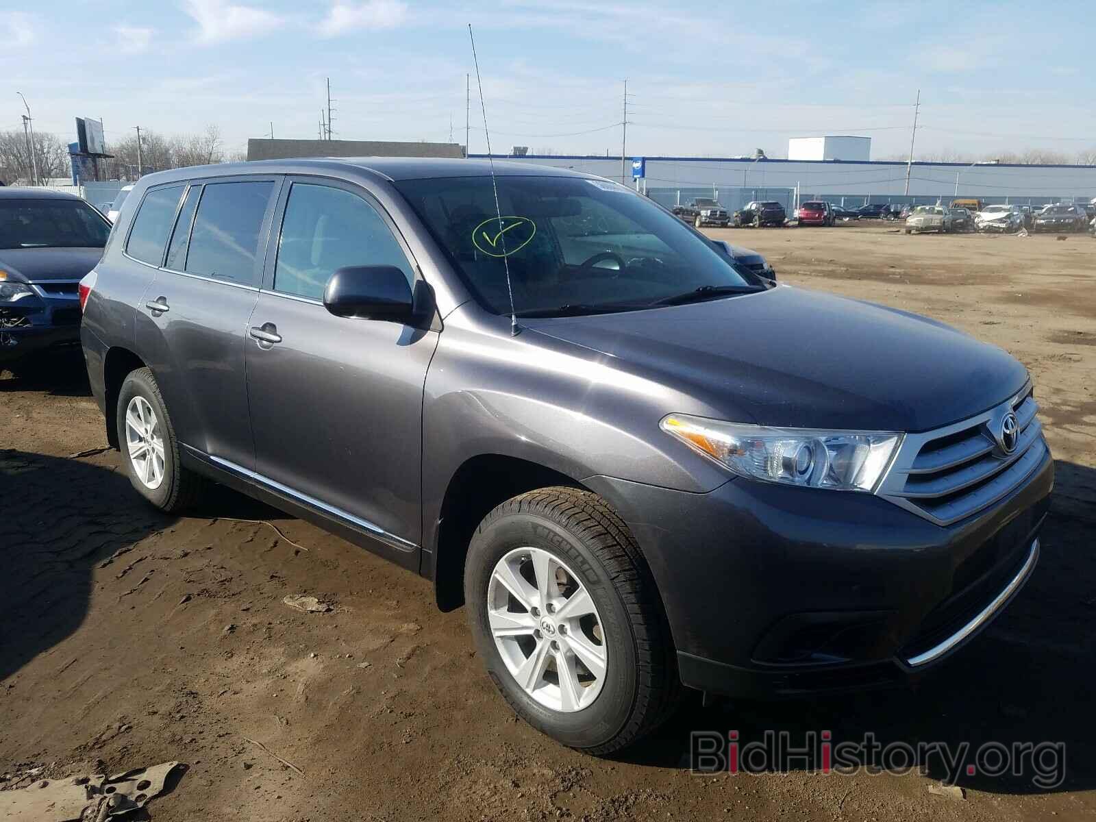 Photo 5TDZA3EH6BS011234 - TOYOTA HIGHLANDER 2011