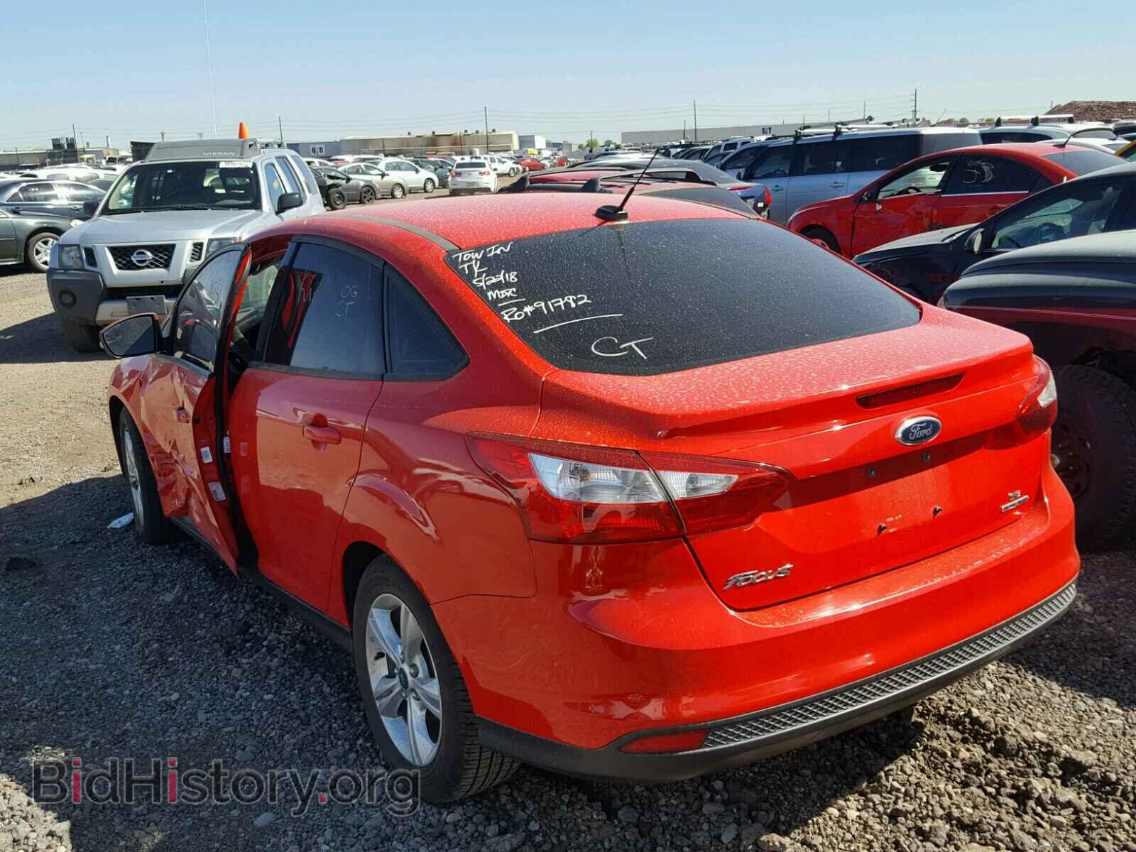 2013 FORD FOCUS - VIN: 1FADP3F28DL185299 - Фото 3