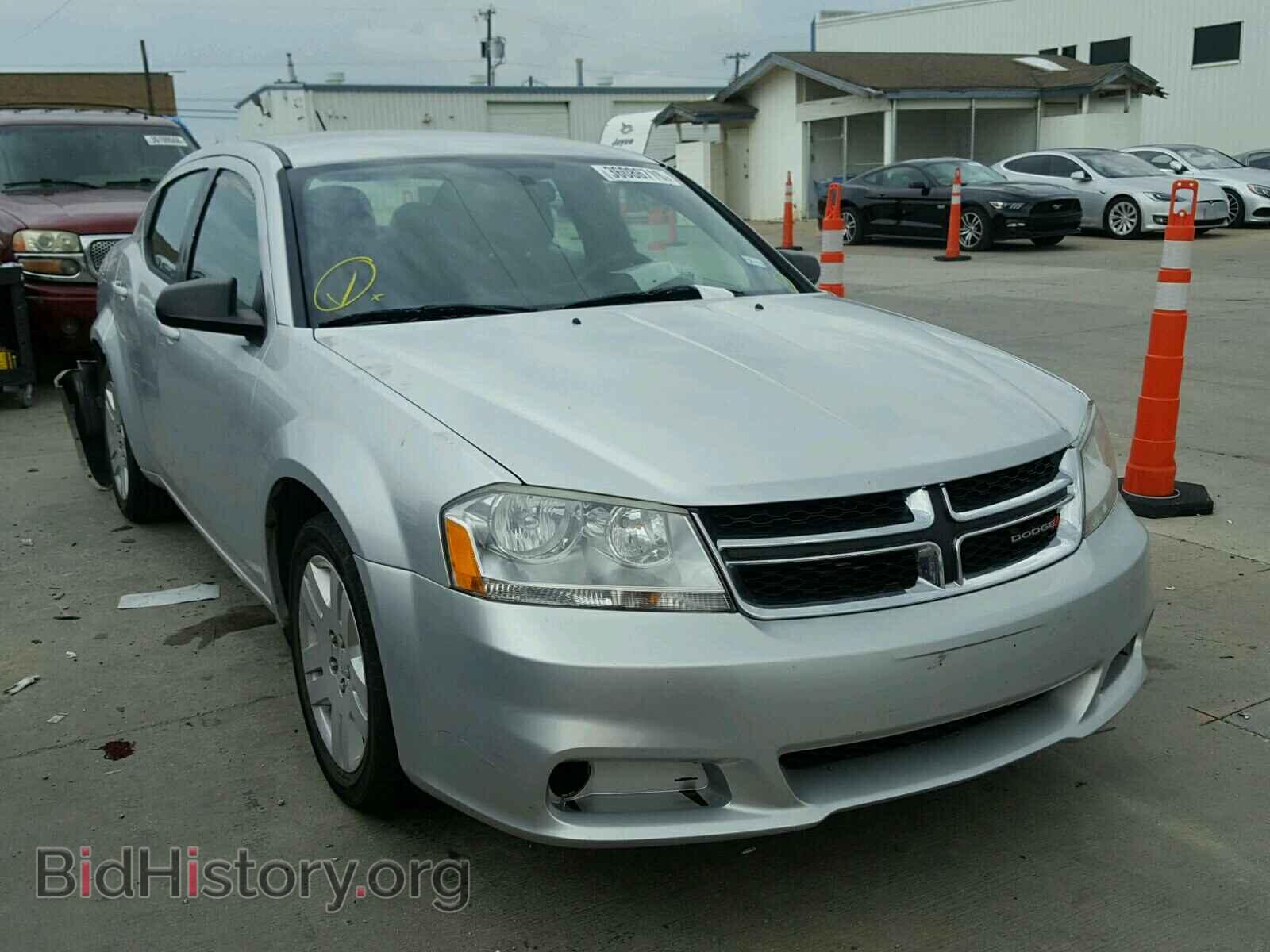 Photo 1C3CDZAB1CN216232 - DODGE AVENGER 2012