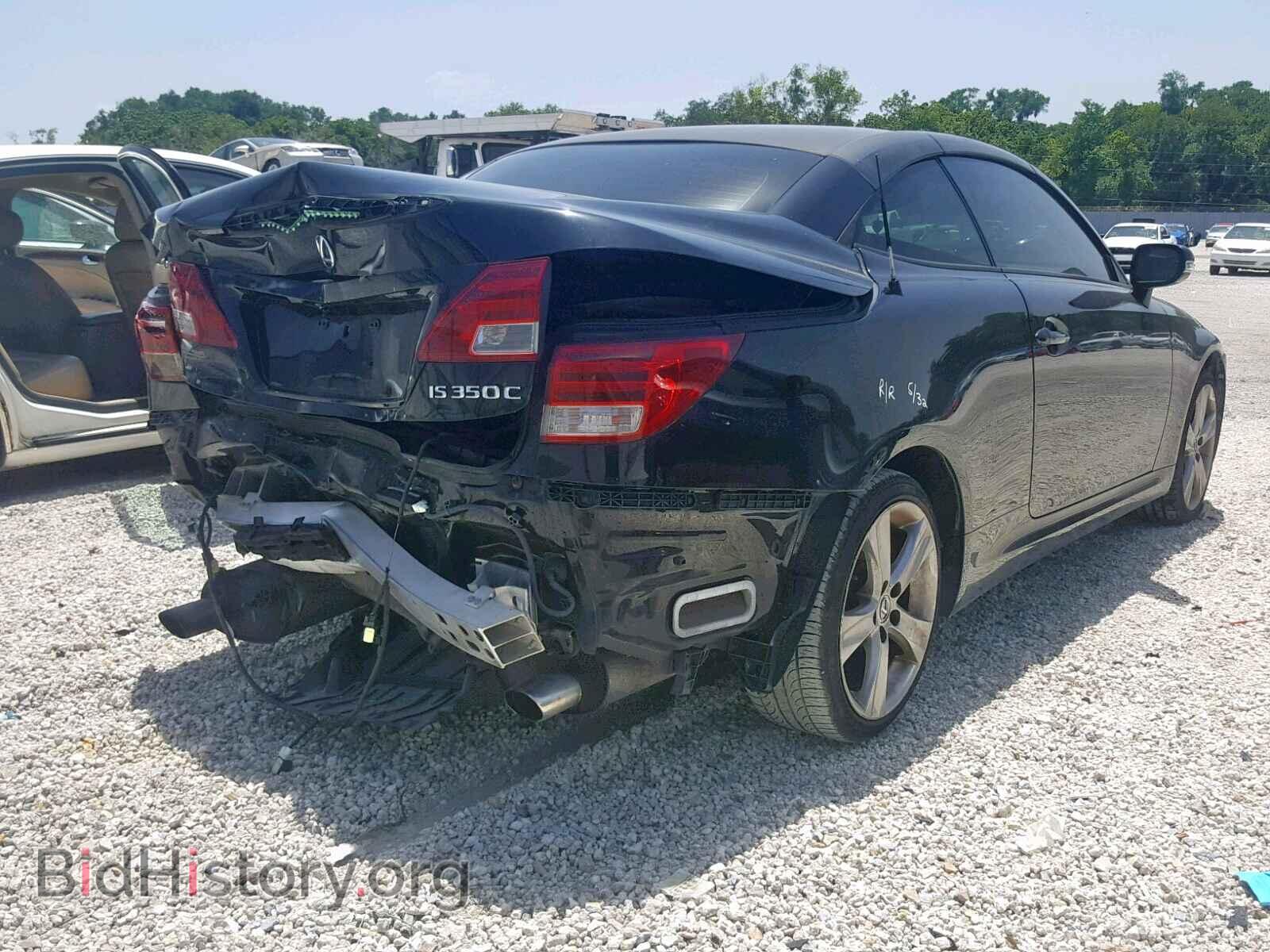 2012 LEXUS IS - VIN: JTHFE2C25C2508640 - Photo 4