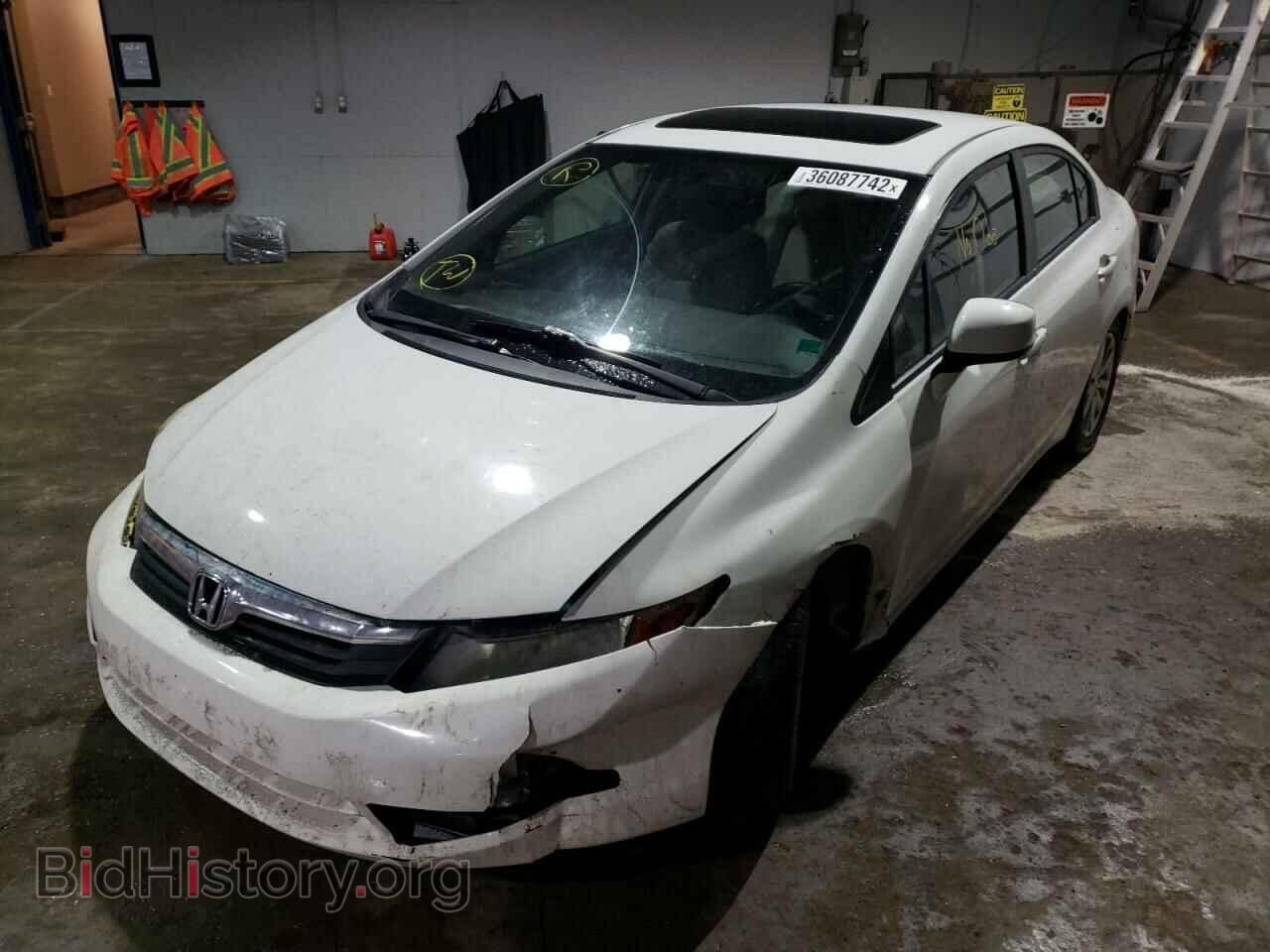 2012 HONDA CIVIC - VIN: 2HGFB2F50CH103438 - Фото 2