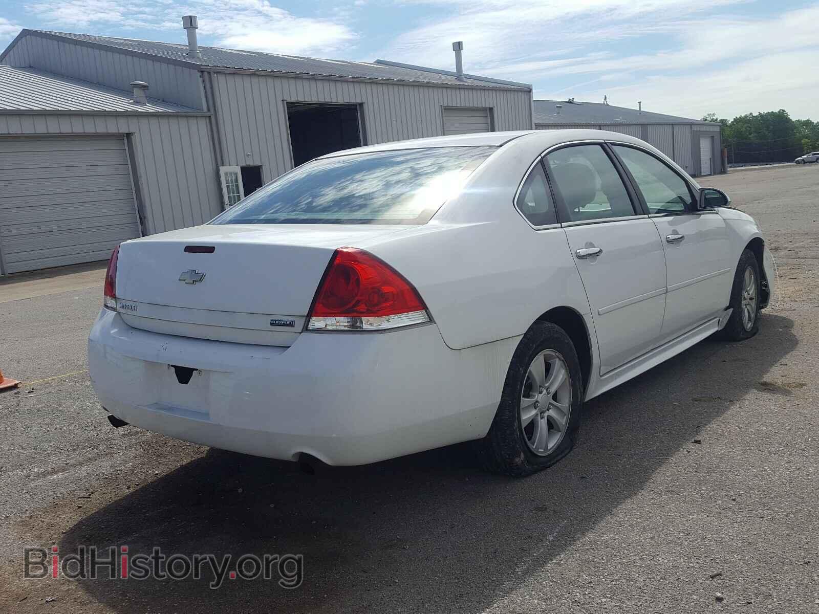2012 CHEVROLET IMPALA - VIN: 2G1WF5E37C1225509 - Фото 4