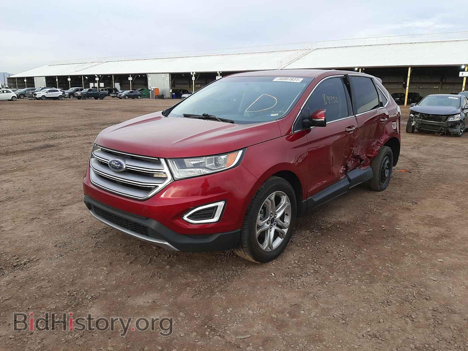 2017 FORD EDGE - VIN: 2FMPK3K95HBB19805 - Фото 2