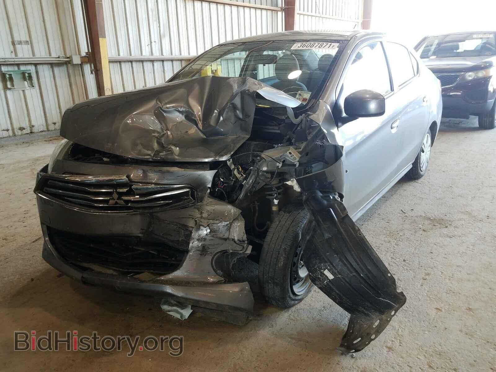 2019 MITSUBISHI MIRAGE - VIN: ML32F3FJ8KHF02077 - Фото 2