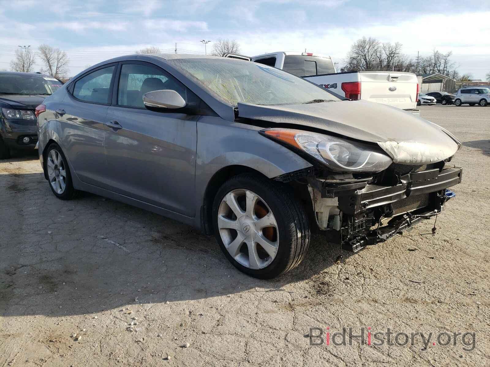 Photo KMHDH4AE0CU381692 - HYUNDAI ELANTRA 2012