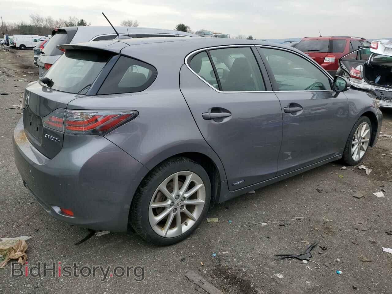 2012 LEXUS CT 200 - VIN: JTHKD5BH2C2072600 - Фото 3