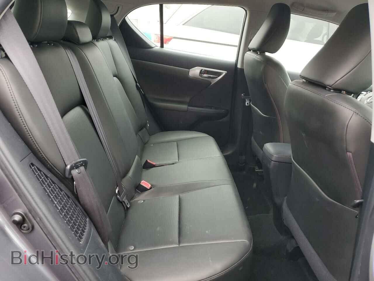 2012 LEXUS CT 200 - VIN: JTHKD5BH2C2072600 - Фото 10
