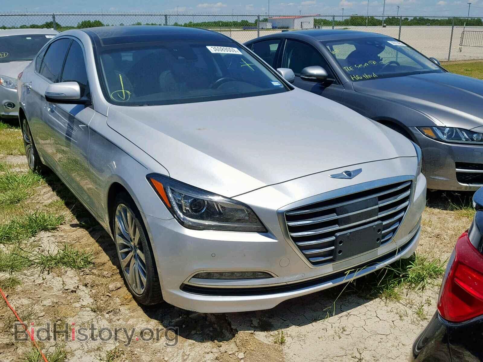 Photo KMHGN4JF3FU063696 - HYUNDAI GENESIS 2015