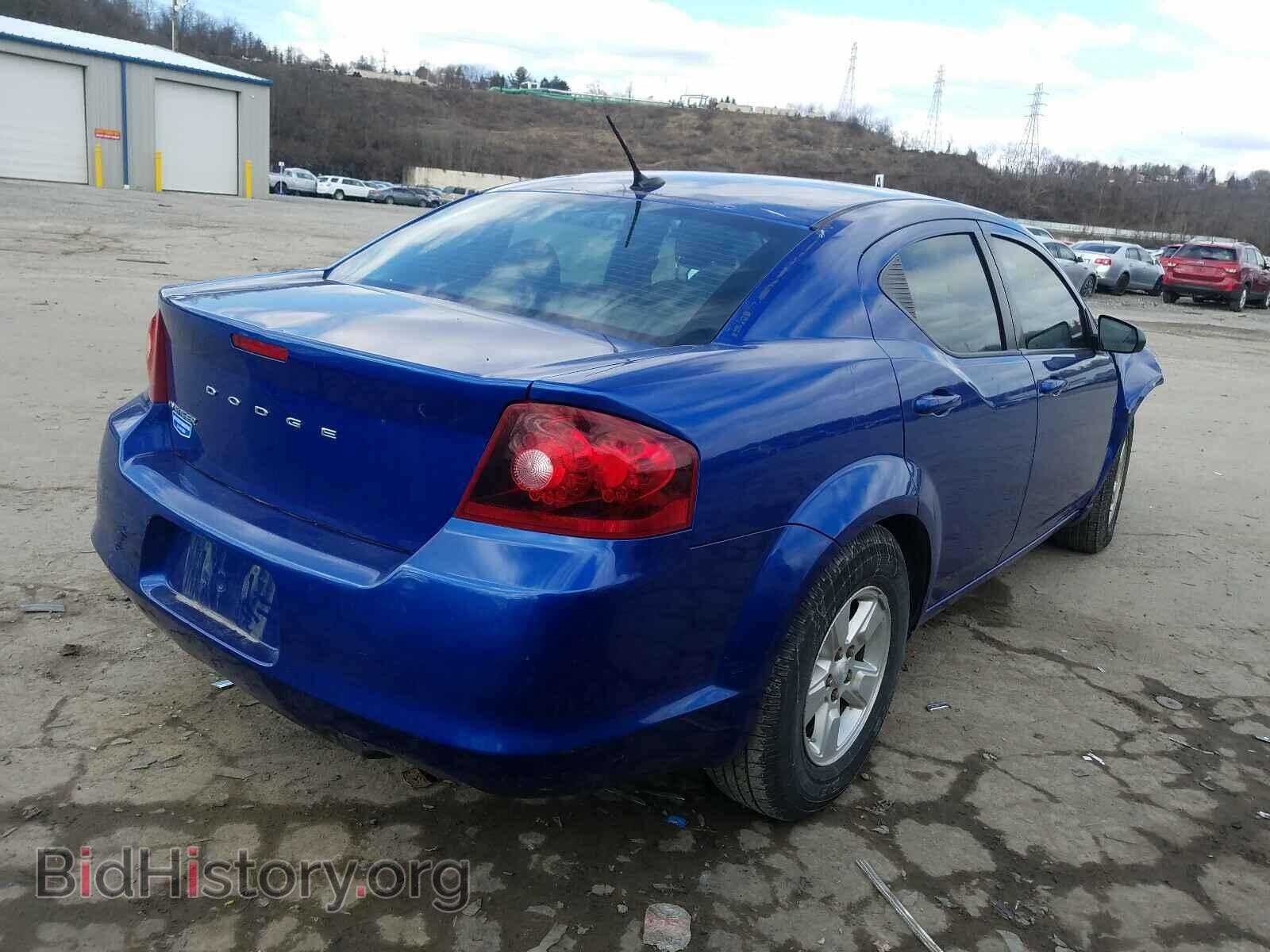 2013 DODGE AVENGER - VIN: 1C3CDZAB2DN650631 - Фото 4