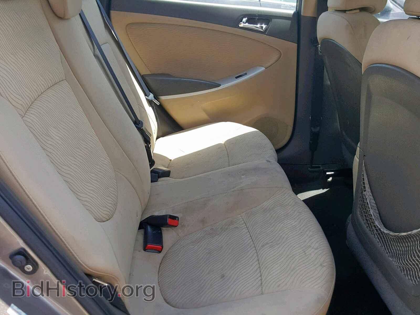 2012 HYUNDAI ACCENT - VIN: KMHCU4AE4CU043638 - Фото 6