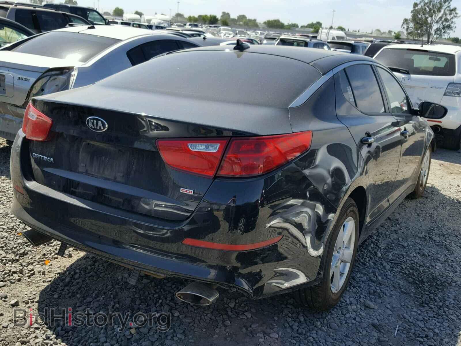 2015 KIA OPTIMA - VIN: KNAGM4A75F5621264 - Фото 4