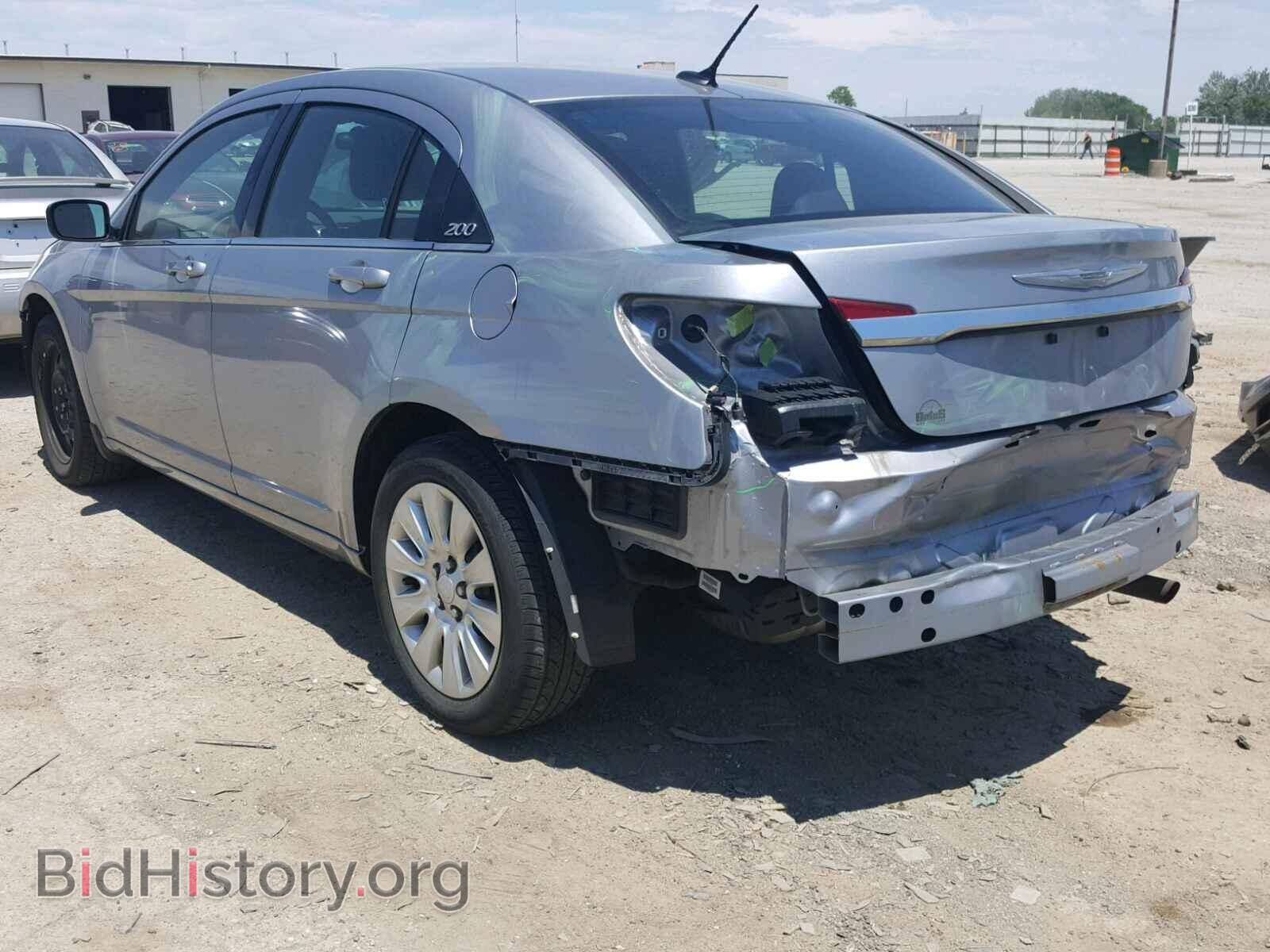2014 CHRYSLER 200 - VIN: 1C3CCBAB2EN123717 - Фото 3
